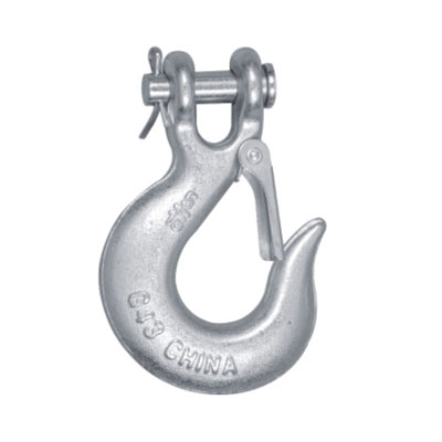 Кованы слізгальны кручок Clevis з зашчапкай